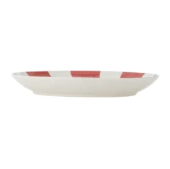 Yule lautanen Ø23 cm, Luonnollinen-punainen