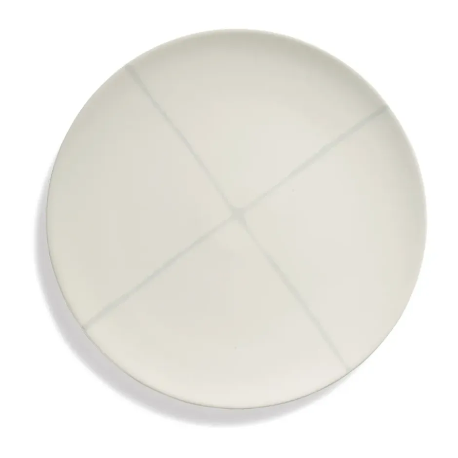 Zuma lautanen M Ø28 cm 2-pakkaus, Salt